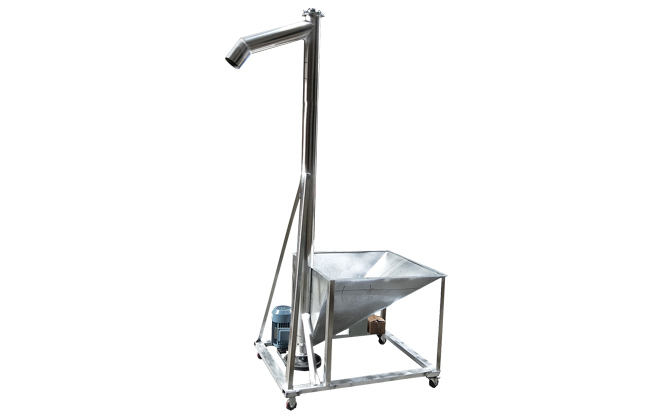 用于垂直或大傾角輸送粉狀、粒狀、非黏性的容重≤1.3t/m的干燥物料